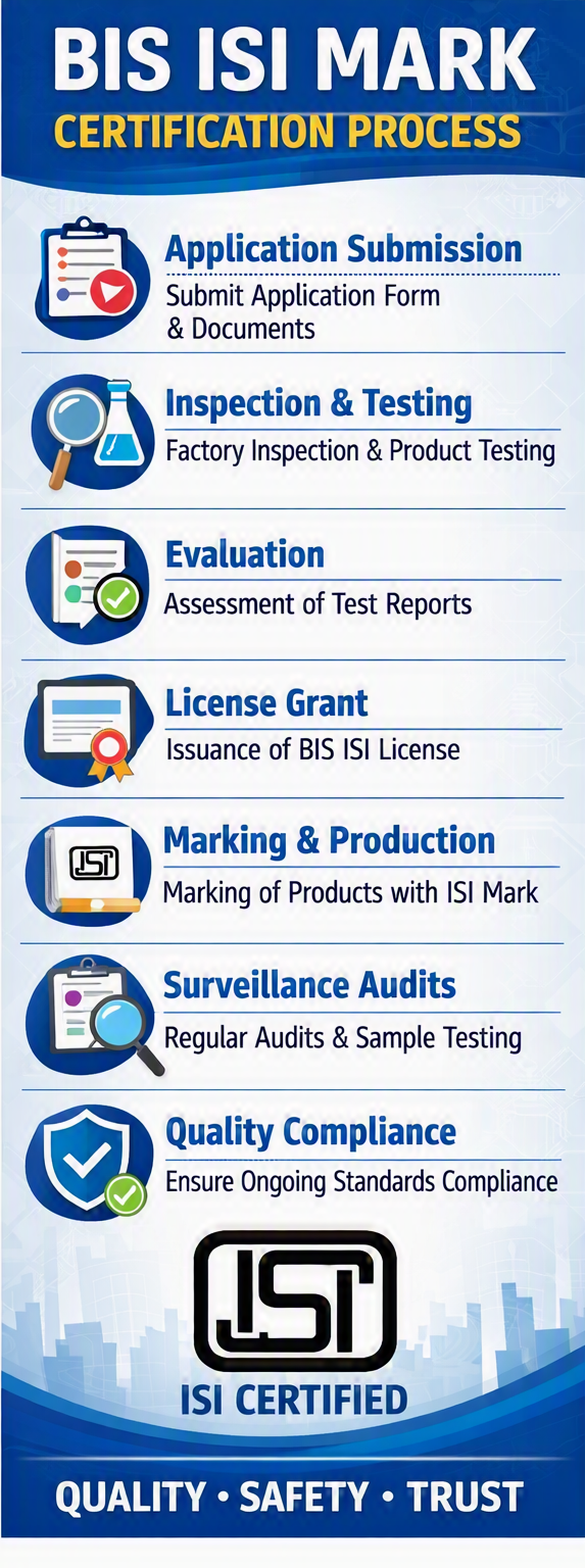 BIS ISI Mark Consultant in India